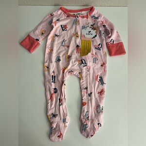 Lark Baby Ultimate Zip Footie Pajamas 0-3 Months